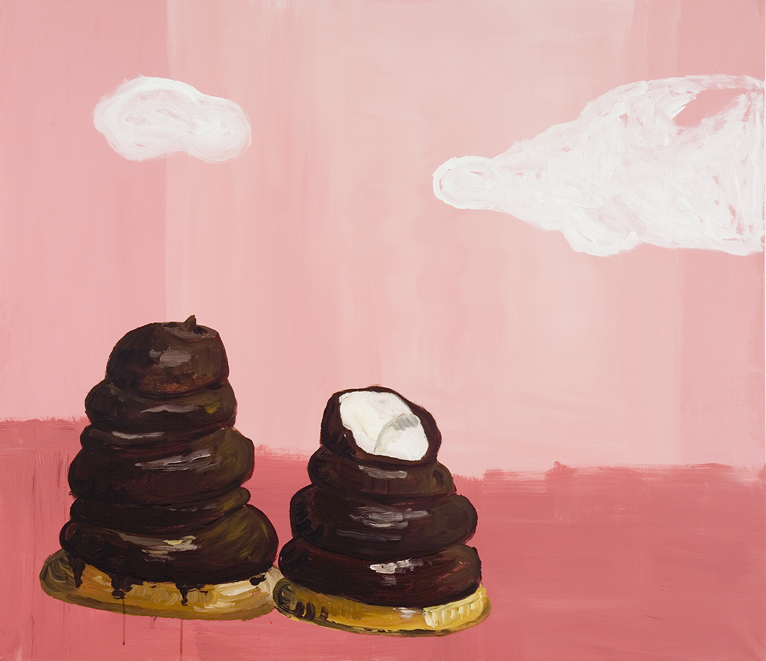 Indijančka, acrylic on canvas, 115x130 cm, 2008